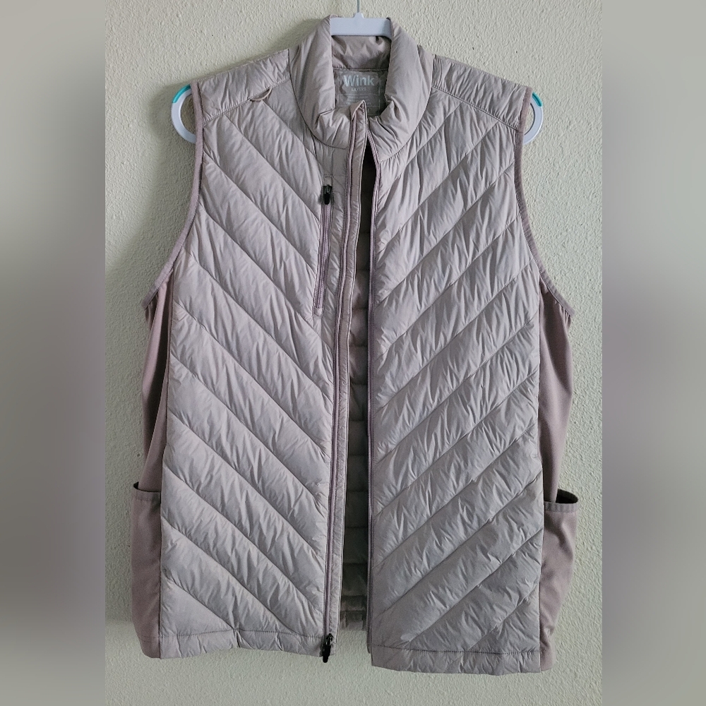 WINK'S -Scrubs- Sz Medium Mens Quilted Vest Jacket